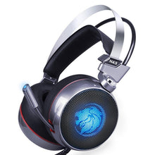 Load image into Gallery viewer, STEVVEX N43 Stereo Gaming Headset 7.1 Virtual Surround Bass Gaming Earphone Headphone with Mic LED Light for Computer PC Gamer (N43)