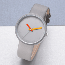 Load image into Gallery viewer, Modern Women Watch Gray Contrast Quartz Watch For Watch Lovers Unisex Casual Modern Style