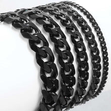 Load image into Gallery viewer, Luxury Popular Trend New Bracelet for Men and Women Curb Cuban Link Chain Stainless Steel Mens Womens Bracelets Chains Jewelry for Men Perfect Gift
