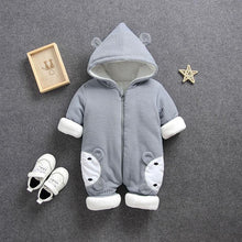 Load image into Gallery viewer, Baby Newborn Jumpsuit Snowsuit Warm Romper Cotton Jackets for baby Girl & boy In Modern Desgn