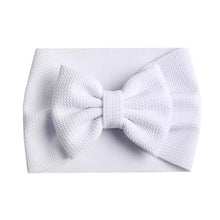 Load image into Gallery viewer, Modern Bowknot Baby Headband Elastic Turban Baby Girl Headbands Baby Girls Bow
