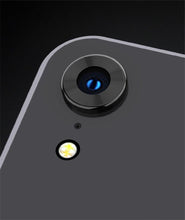 Load image into Gallery viewer, Camera Cover Anti-Scratch Tempered Glass Film For iPhone XR Camera Lens Protector Ring Plating Aluminum For iPhone XR Camera Case Cover Ring Protection