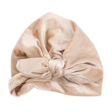 Load image into Gallery viewer, New Modern Baby Hat for Girls Autumn Winter Baby Cap Turban Great for Photography Props Elastic Infant Design