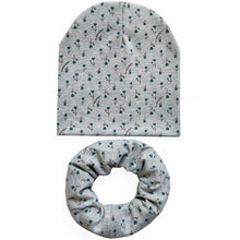 Load image into Gallery viewer, Modern Cartoon Cotton Baby Hat Winter Baby Girls Hat Newborn Boys Hats Kids Cap Scarf Set Children Beanies For Kids With Scarf