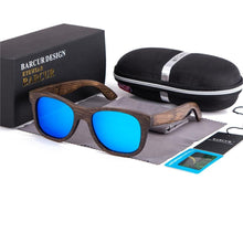 Load image into Gallery viewer, Brown Glasses Retro Wood Eyewear Bamboo Sunglasses Unisex Glasses Eyewear For Women and Men With UV400 Protection