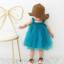 Load image into Gallery viewer, Baby Princess Summer Dress Birthday Party Dress For Girl and Babies Without Sleeveless For Kids and Baby Girl