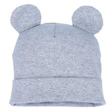 Load image into Gallery viewer, Modern Baby Hat Cute Ear Cotton Girls Cap Scarf Infant Hats Finger love Kids Boys Knitted Cap Winter hat I love mama/pap Cap