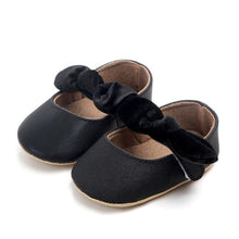 Load image into Gallery viewer, Baby Shoes Infant Girl First Walkers Bowknot Soft Rubber Sole Newborn Pre Walkers Shine Stylish Shoes