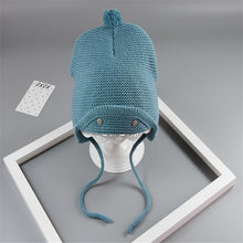 Load image into Gallery viewer, Cute Big Hair Ball Cap For Baby Cotton Knitted Caps for Girls/Boys Warm Woolen Hood Caps Toddler Hats For Winter
