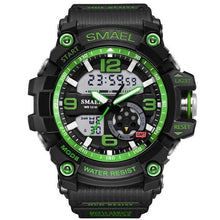Load image into Gallery viewer, NEW Sport Analog-Digital Watch For Men and Woman Waterresistant 50M Professional Waterproof Quartz Large Dial Military Wristwatches With Night Mode