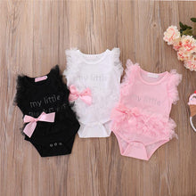 Load image into Gallery viewer, Infant Girls Bodysuits No Sleeve Baby Clothes Summer Newborn Baby Clothes Outfit Infant Romper Jumpsuit for Girls