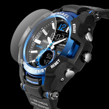 Load image into Gallery viewer, Modern Luxury Sport Watch For Men Fashion Casual Alarm Clock 50M Waterproof In Military Chrono Dual Display Style Wristwatches Relogio Masculino