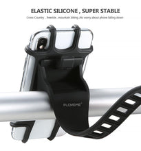 Load image into Gallery viewer, Black Bike Phone Holder Universal Motorcycle Bicycle Mobile Cell Phone Handlebar Stand