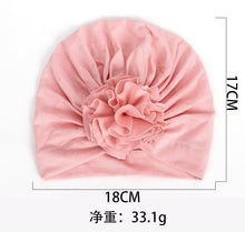Load image into Gallery viewer, New Fashion Elegant Flower Baby Hat Newborn Elastic Baby Turban Hats for Girls In Modern Design