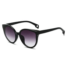 Load image into Gallery viewer, Luxury Modern Elegant Lady Sunglasses WIth Cat Eye Women Eyewear Plastic Frame Clear Lens With UV400 Protection