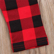 Load image into Gallery viewer, Modern Girls Red Pants For Newborn and Kids In Cute Baby Clothes Trousers Style Plaid Pants for Girls
