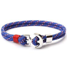 Load image into Gallery viewer, Luxury Modern Handamde Multilayer Anchor Bracelets Charm Survival Rope Chain Fashion Jewelry Bracelet For Men and Women