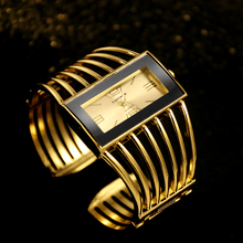 Load image into Gallery viewer, Elegant Womens Watch Luxury Fashion Rose Gold Bangle Bracelet Watch Women Dress Clock Female Lady Saati Girls Wristwatch For Women and Girls