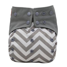 Load image into Gallery viewer, All-In-One Cloth Diaper for Baby Bamboo Charcoal Eco-friendly Baby Cloth Diaper