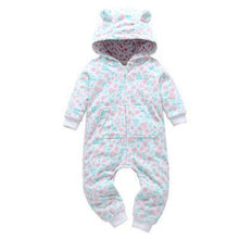 Load image into Gallery viewer, Modern Colorful Interesting Newborn Baby Unisex Warm Clothing Long Sleeved Cotton Romper For Kids