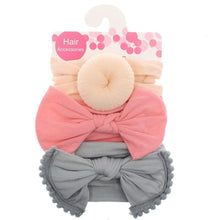 Load image into Gallery viewer, Nylon Baby Headband Bow Headbands For Cute Kids Girls Hair Girls Turban Hairband Children Bow