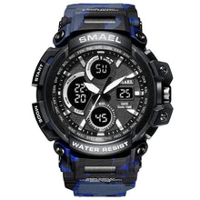 Load image into Gallery viewer, Orange Modern Sport Waterproof 50M Men Watches With LED Digital Display In Military Armi Relogio Masculino Style