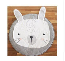 Load image into Gallery viewer, Modern Luxury Animal Carpet For Baby Play Mats Wewborn Infant Soft Sleeping Mat Cotton Rabbit Lion Raccoon Swan Pegasus Koala Cat Bear Carpet For Kids