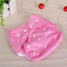 Load image into Gallery viewer, Baby Diapers Washable Reusable Nappies Grid/Cotton Training Pant Cloth Diaper Multiple Use For Baby And Kids