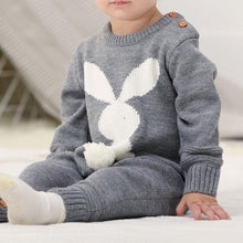 Load image into Gallery viewer, Handmade Modern Luxury Christmas Baby Rompers Newborn Rabbit Baby Jumpsuit Overall Long Sleeve Baby Boys Clothes