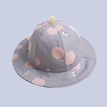 Load image into Gallery viewer, Baby Sun Hat Heart Print Baby Boy/Girl Hat Outdoor Kids Bucket Hat Children Hat Baby Beach Caps Beanie For Girls