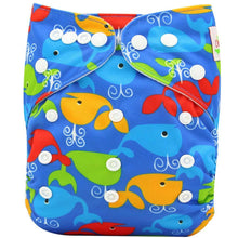 Load image into Gallery viewer, Baby Cloth Diapers Reusable Nappies Character Unisex Baby Care Pants Waterproof Pocket Cloth Diaper For Baby