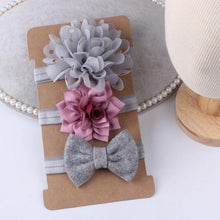 Load image into Gallery viewer, Baby Girls Boys Headbands Toddler Hair Band Solid Newborn Bow Headwear Photo Props Kids Gifts for Kids