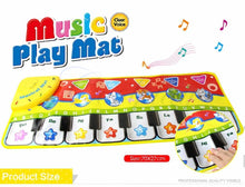 Load image into Gallery viewer, Trend Baby Piano Mats Music Carpets Children Touch Play Game Musical Carpet Mat Educational Toys Electronic Toy For Kids