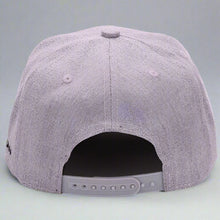 Load image into Gallery viewer, Unisex Grey Wool Snapback