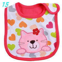 Load image into Gallery viewer, Cartoon Cotton Baby Bib Infant Saliva Towels Baby Waterproof Bibs Newborn Wear Babies Accessories