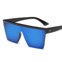Load image into Gallery viewer, Top Luxury Modern Oversized Square Gradient Elegant Unisex Sunglasses For Men and Woman Brand Black Square Shades With UV400 Protection