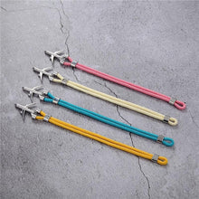 Load image into Gallery viewer, Airport Fashion Men Women Airplane Anchor Bracelets Charm Rope Chain Paracord Aviation Life Jewelry Design