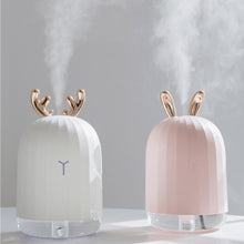 Load image into Gallery viewer, High Quality 220ML Ultrasonic Air Humidifier Aroma Essential Oil Diffuser For Home Car USB Fogger Mist Maker With LED Night Lamp