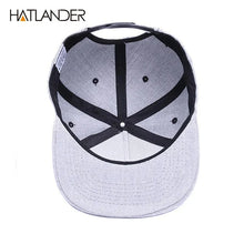 Load image into Gallery viewer, Raised Flag Embroidery Snapback Cap