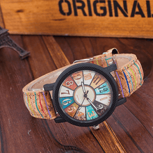 Load image into Gallery viewer, Fashion Casual Vintage Leather Women Quartz Wrist Watch For Women and Girls