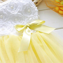 Load image into Gallery viewer, Kids Baby Girls Beautiful Flower Dress Princess Summer Sleeveless Mini Tutu Dress For Modern Baby Girls