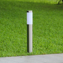 Load image into Gallery viewer, Solar Luxury LED Stainless Steel Lamp For Yard Garden Pathway Doorway Lawn Courtyard Outdoor Luxury Lamp