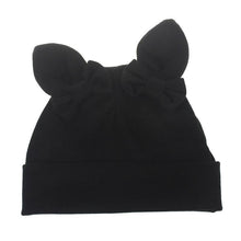 Load image into Gallery viewer, Baby Girl Hat Rabbit Ear Hat For Girls Cotton Bow Knot Children's Cap Toddler Kids Hats Cartoon Hats