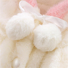 Load image into Gallery viewer, Luxury Modern High Quality Winter Rabbit Ear Warm Fur Coat Cloak Jacket Outerwear for Newborn Baby Girls