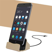 Load image into Gallery viewer, USB Cable Sync Cradle Charger Base For Android Type C Stand Holder Charging Base Dock Station