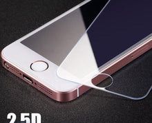 Load image into Gallery viewer, 3D full Cover Tempered Glass protection For iphone 5 5S SE 2016 Screen Protector For iPhone 5S SE 5C Glass Protective Film Shatterproof Scratchproof Premium Tempered Glass Screen Protector for iPhone