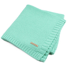 Load image into Gallery viewer, Baby Blanket Knitted Newborn Swaddle Wrap Blankets Super Soft Toddler Infant Bedding Quilt For Bed Sofa Basket Stroller
