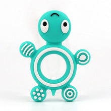 Load image into Gallery viewer, Baby Silicone Teethers BPA Free Teething Toy Animal Dog Koala Owl Elephant Baby Ring Teether Silicone Beads For Kids and Baby