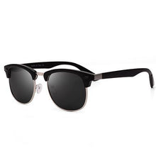 Load image into Gallery viewer, Popular Retro New Polarized Men's Sunglasses UV400 Square Half Metal Frame Ladies Sunglasses Brand Design Glasses Driving Sunglasses