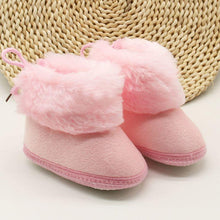 Load image into Gallery viewer, Unisex Winter Sweet Newborn Soft Baby Girls Princess Boots First Walkers Soft Infant Toddler Kids Girl Footwear Shoes